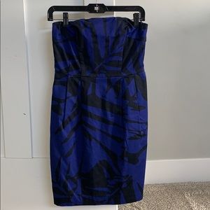 Express strapless dress